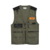 Multiple Pockets Vest Khaki